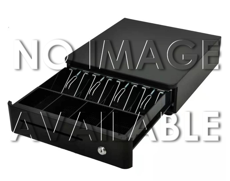 Cash Bases Flip-Top Cash Drawer with Lockable removable insert black Grade A